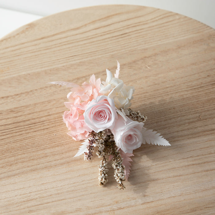 Light Pink Rose Buttonhole (Sold Out)