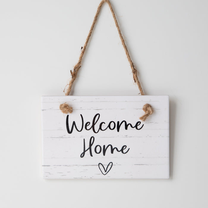 Welcome Home Hanging Wall Plaque