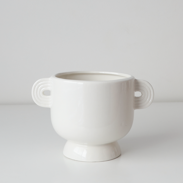 Cup Pot in White
