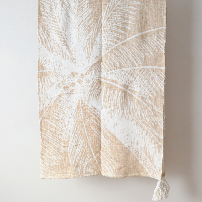 Coco Palm Throw Blanket