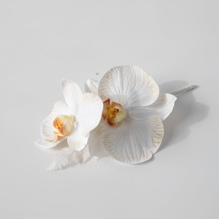 Orchid Buttonhole