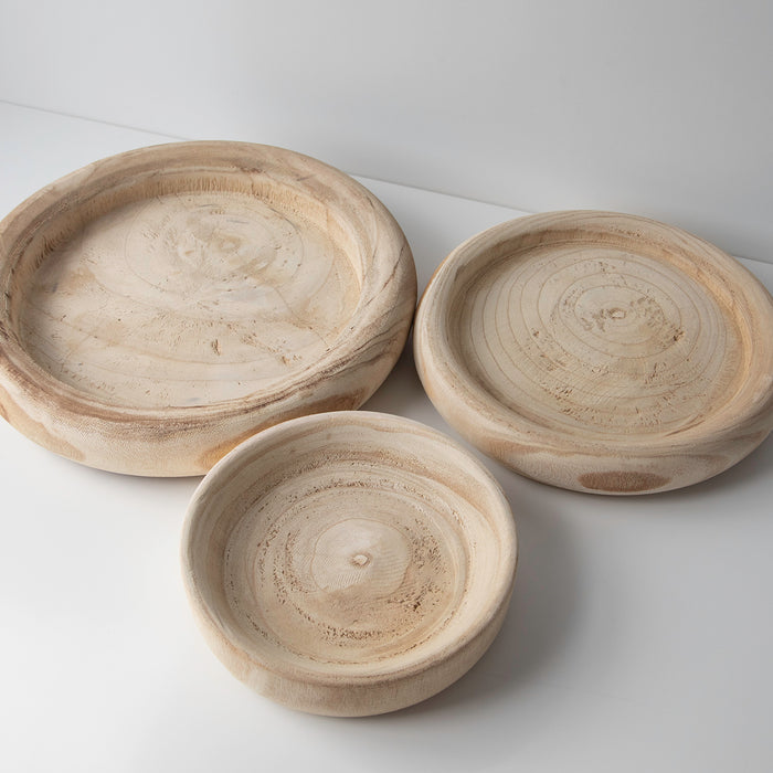 Rustic Timber Bowl Small